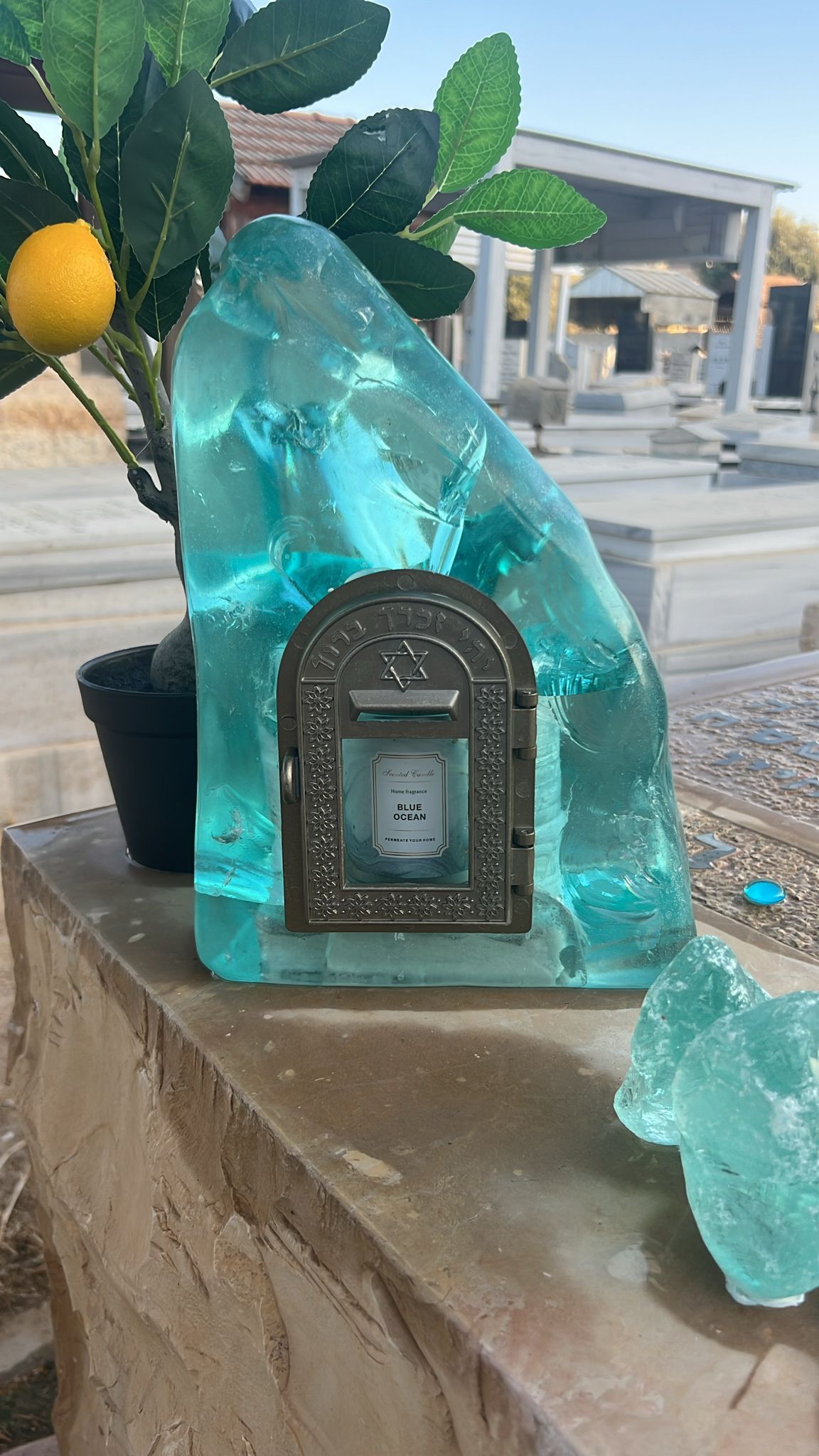 מתקן לנר למצבה